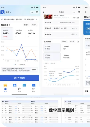 数据展示规则